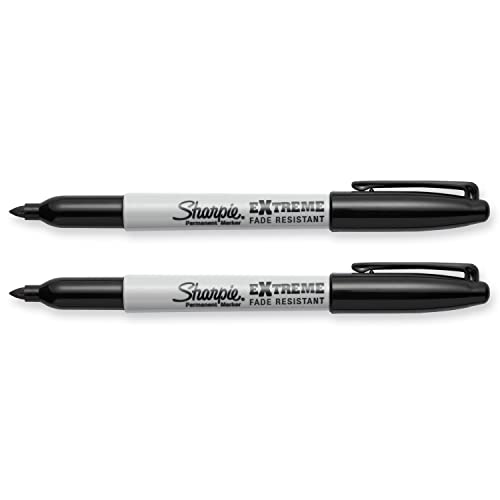 Sharpie Extreme Permanent Markers, 2-Pack, Black (1919845)