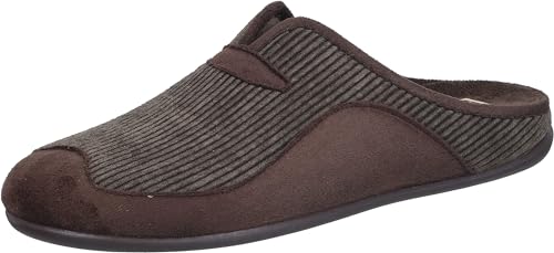 Mule Manitu Homme 220078-02 en textile gris confortable