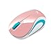 Logitech Wireless Mini Mouse M187 Ultra Portable, 1000 DPI Optical Tracking, 3-Buttons, PC/Mac/Laptop - Blossom