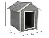 Kerbl Pet ECO-Hundehütte Hendry 101 x 88 x 98 cm