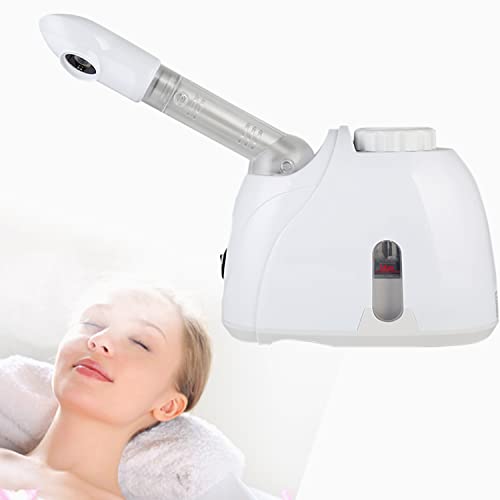 Quiet&Far Facial Steamer Warm Mist Humidifier With Extendable Arm & Adjustable Nozzle For Sinuses Moisturizing Unclogs Pores Or Deep Cleaning Skin Professional Facial Steamer At Home Or Salon, White #TOP5
