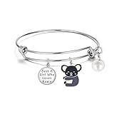 Koala Bear Bracelet Just A Girl Who Loves Koala Bracelet Koala Lover Gifts Birthday Gifts for Her...