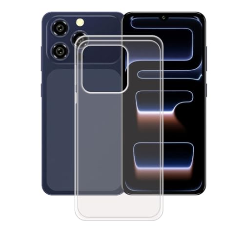 LCEHTOGYE �K�p Oukitel C17 2026�p�P�[�X�A�K�p Oukitel C17 2026 (6,52")�ƌ݊����̂��钴���^�N���A�\�t�gTPU�V���R���Q���P�[�X�ی�J�o�[