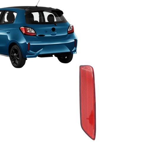 JZPARTFIT Right Rear Bumper Reflector Compatible with Mitsubishi Mirage/Mirage G4 2021 2022 2023 2024 Passenger Side 1PC 8355A124