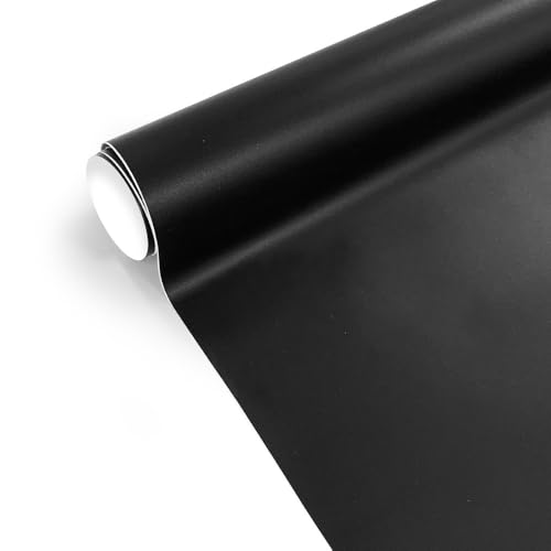 CompraFun Auto Folie Schwarz Matt, Autofolie 30 x 300cm Selbstklebend Schutzfolie, Car Wrapping Folie Blasenfrei, Lackschutzfolie für Auto, Motorrad, Fahrrad CompraFun Auto Folie Schwarz Matt, Autofolie 30 x 300cm Selbstklebend Schutzfolie, Car Wrapping Folie Blasenfrei, Lackschutzfolie für Auto, Motorrad, Fahrrad