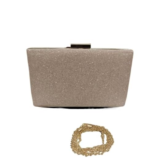 Bolsa clutch festa a tiracolo bolsa com brilho de fest Carteira Feminina (Rosa)