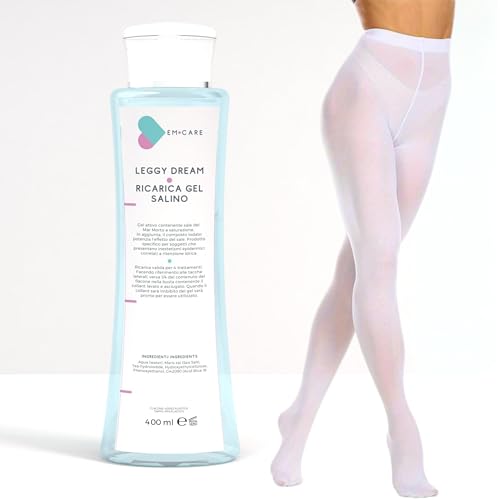 EM CARE Liquido Ricarica Collant Drenanti Anticellulite - 400ml - Gel ai Sali del Mar Morto