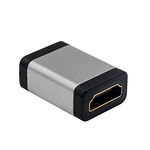 Adaptador HDMI hembra a hembra Duttek para conectar el ordenador al televisor del salón
