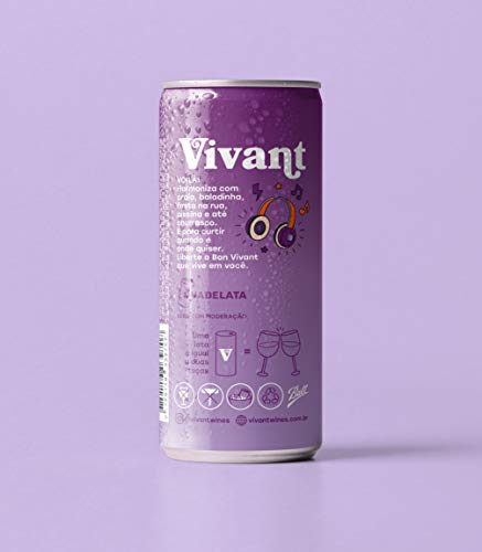 Vinho Tinto Vivant Wines, 269ml, 4 Unidades