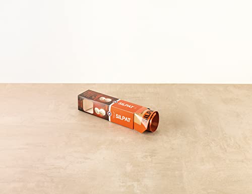 Silpat Premium Non-Stick Silicone Baking Mat, Petite Jelly Roll Size, 8-1/4 X 11-3/4, Ae295205-01,Orange #TOP6