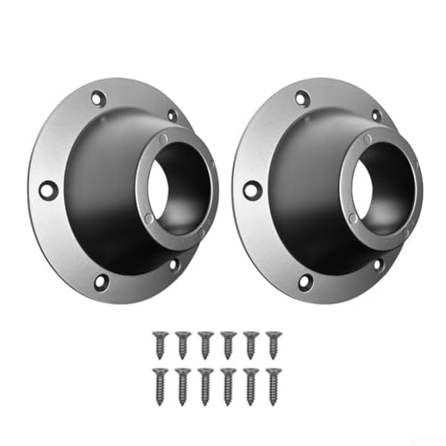Sisinkal Soporte de pie de mesa RV Aleación de aluminio Soporte de base de pedestal giratorio desmontable Soporte de piso ajustable multiángulo para mesa de comedor, autocaravana, barco (negro)