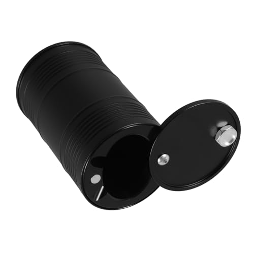 BESTYASH Car Ashtray Durable Alloy Smokeless Ash Tray for Auto Cup Holder Decorative and Functional Vehicle for Cars Homes and Restaurants