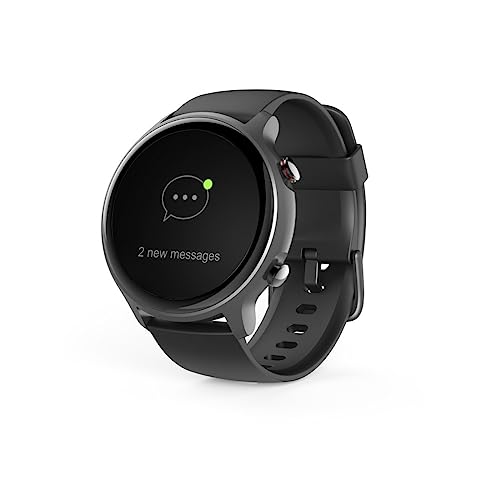 Hama - Reloj Inteligente con GPS (Smartwatch Resistente al Agua, función Despertador, hasta 14 Deportes Diferentes, podómetro, frecuencia Cardiaca, Reloj Deportivo) Negro - imagen 13