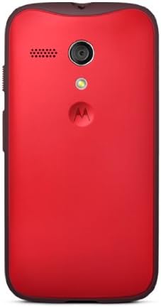 Motorola Grip Shell for Moto G - Retail Packaging - Red + Red TPU