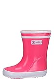 aigle gummistiefel gefüttert 30 Regenstiefel Aigle Baby Flac Neon Gummistiefel, Rosa, 22 EU