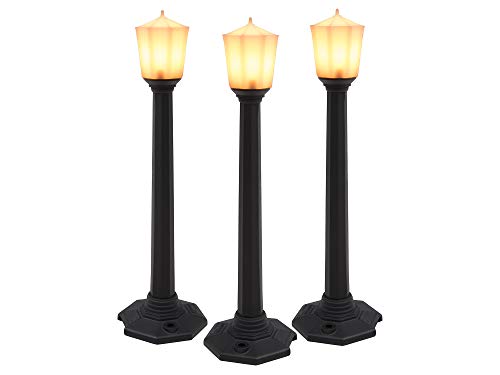 Classic Street Lamps Black haute fidélité : luminaires rétro noirs de précision pour modélistes
