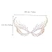 TINEASUR Rhinestone Alloy Fashion Headband Mask for Women Party Face Decoration Evening Wear Accessories Random Color