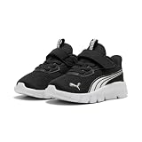 PUMA Unisex Baby Flexfocus Modern Ac+ InfSneaker, Czarna puma, biała puma, 26 EU