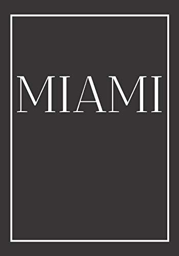 Miami: A decorative book for coffee tables, end tables, bookshelves and interior design styling: Stack America city books to add decor to any room. ... own home or as a modern home decoration gift.