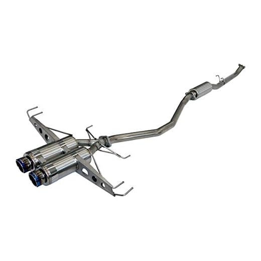 HKS Hi Power Spec-L II Exhaust System Compatible with 2017 Honda Civic K20C1 31019-AH106