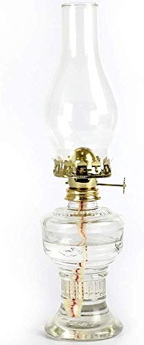 Raelf Petite huile lampe, lampe classique Tente, Lampe à pétrole Camping lampe d'huile d'urgence Nostalgique en verre Lampe huile Cheval Lampe Feu Bougeoir intérieur lampe Décoration d'extérieur Lante