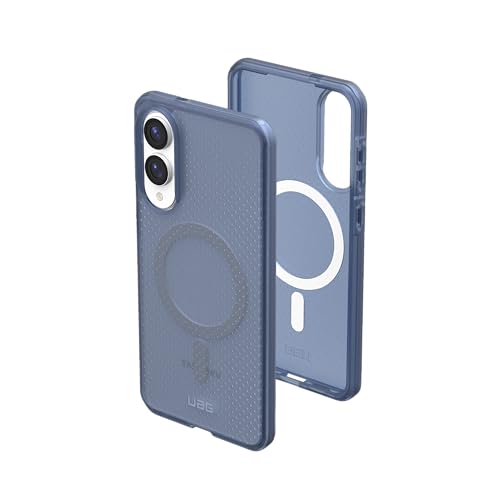 Image of Urban Armor Gear UAG [U] DOT Magnetic Compatible, Silicone Impact Resistant Protective Case /Cover Designed for Galaxy S25 Edge (2025) (Military Drop Tested) - Cloud Blue