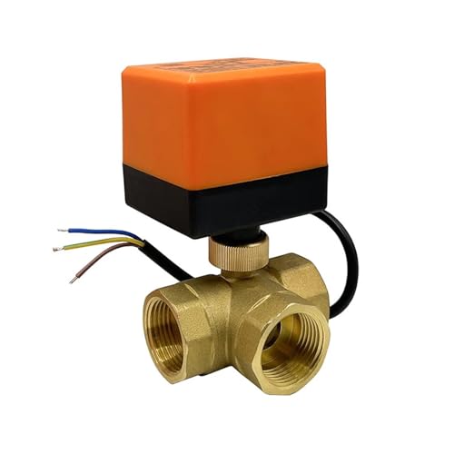 Vanne motorisée 3 voies DN25 type L 220V pour éviter les blocages de flux