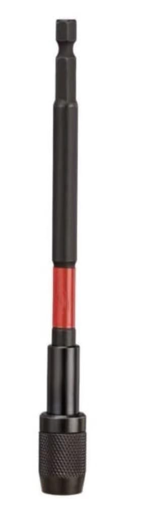 TJPoto # 48-32-4532 6 Inch Impact Locking Bit Holder Fits All Inserts & 1/4 In. Hex, Shank Diameter 1/4 In. Length 6 in Replacement Part new