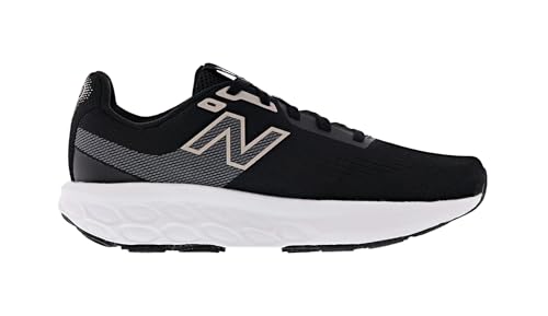 New Balance Women's Fresh Foam 520 V9 Running Shoe, Black/Castlerock/Metallic Rose, 6.5 Wide2