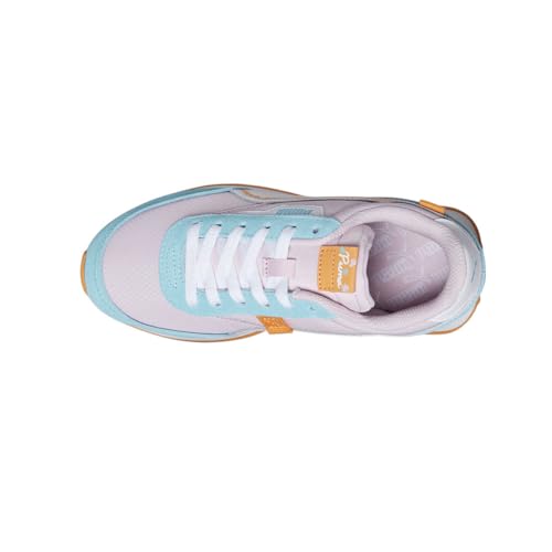 PUMA Kids Girls Future Rider Spring Sketchbook Lace Up Sneakers Shoes Casual - Blue, Pink - Size 6 M4