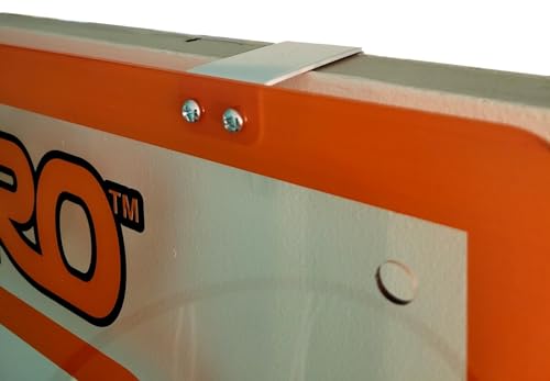 The Incredible B-Ball Hoop for Play Indoors. Durable Indoor Hoop with 3 Safe Options to Install! Hooks, Adhesives Or Suctions. for Your Door, Or Anywhere On The Wall. Easy to Assemble. 14.2"X20.5" by Incredible - Used condition - Image 5