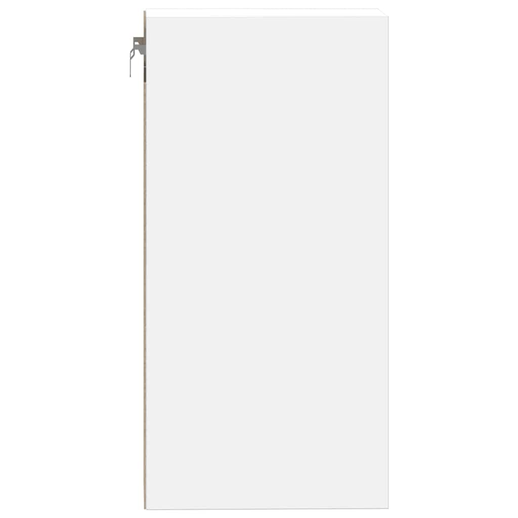 vidaXL Armario Colgante Riga Blanco 20x29,5x60 cm Madera de ingeniería