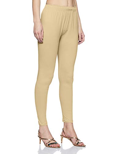 Image of Rangriti Women's Regular Fit Cotton Leggings
