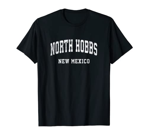 North Hobbs New Mexico NM Sportdesign im Vintage-Stil T-Shirt