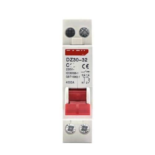 Disjoncteur DPN 1P+N 20A DZ30-32 interrupteur d'air de rechange