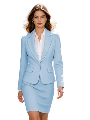 Ensemble de 2 jupes pour femme de style décontracté et coupe crayon chic - 5