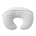 Baby Nursing Pillow and Body Positioner with Premium Slipcover for Breastfeeding for Baby Boys and Girls, Feeding Pillow with Breathable Comfortable Pillowcase (Cloud Dancer)