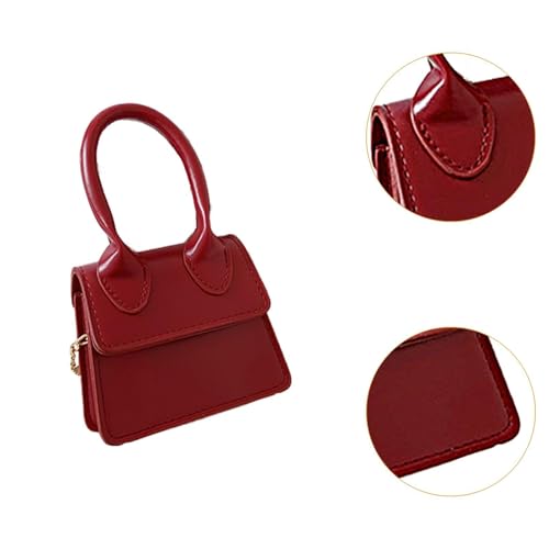 Image of VELURA SYDL Crossbody Bag Lady Women Cross Body Bag Wallet Casual Shoulder Bag for Beach Red|1 Mini Crossbody Bag|Clothing, Shoes & Accessories