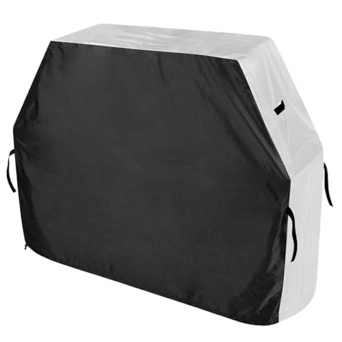 Bexdug Funda para Parrilla De Barbacoa,Impermeable y Resistente a los Rayos UV - Protección Climática, Gancho Ajustable y Accesorios Barbacoa para Acampada, Exteriores y Hombres