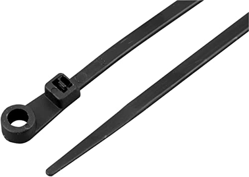 Vonder, Abraçadeira De Nylon Para Parafusos, Preta, 200 Mm X 3,6 Mm.