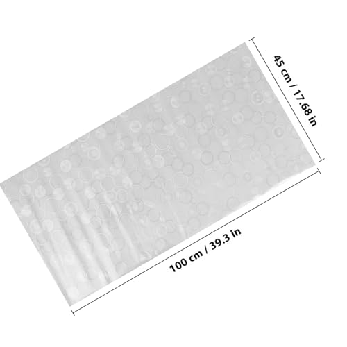 Vinilo decorativo de privacidad para ventana 45 cm blanco miniatura 2