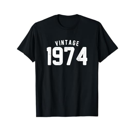 1974 Birthday Gift Cool Vintage 47th Birthday Gifts 1974 Camiseta