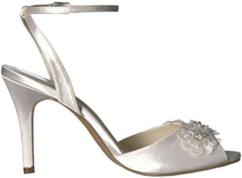 Paradox London Pink Women's Moonflower Heeled Sandal, Ivory, 7 | Image 5