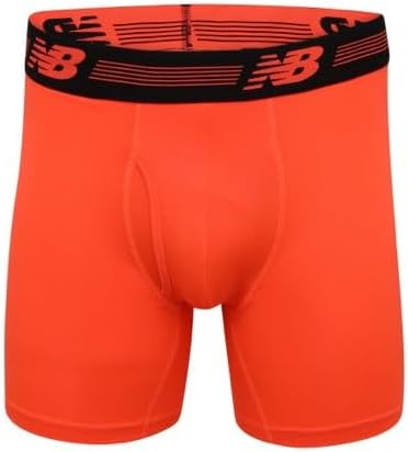 New Balance Men's Performance Boxer Briefs with Fly, Breathable Stretch Underwear, Moisture Wicking, Soft Waistband (3 Pack), Dragonfly/Steel/Ghost Camo Print, Medium - Image 2