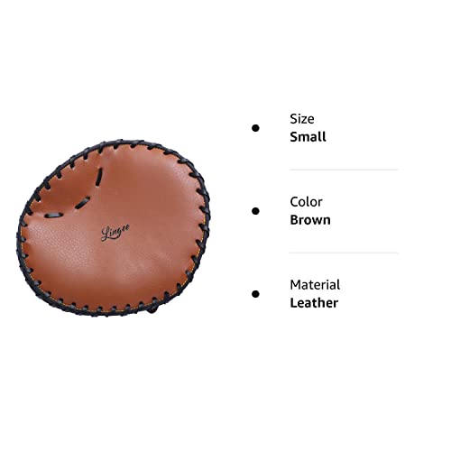 Lingee Infield Training Glove Great Pancake Glove For Beginners Fielding Training Glove Great Way To Train Kids The Catching Wheel (Brown) #TOP6