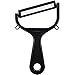Kyocera EWP-18 BK Advanced Ceramic Extra Wide Peeler with Eye Corer, Black, One Size