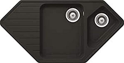 Preisvergleich Produktbild respekta by Schock MEMPHIS98X50S Spüle, Schwarz