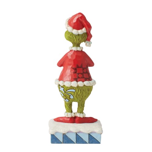 The Grinch By Jim Shore Mean Grinch Personality Pose Figurine, Multicolor, 6.5 In H X 2.75 In W X 2.75 In D - Image 2