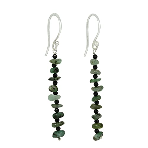 Gempires Natural Genuine Crystal Dangle Earrings Lightweight Gemstone Jewerly Hypoallergenic Non Tarnish Dangling Earrings For Women