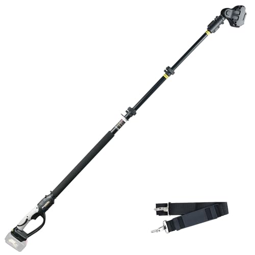 Prunarbo Perche Télescopique pour Sécateur électrique PR-E50, PR-E40 et PR-E8 Tronçonneuse Élagueuse sur Perche Coupe Branche Télescopique Electrique...